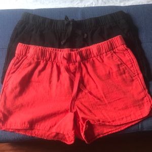 Two Old Navy cotton shorts